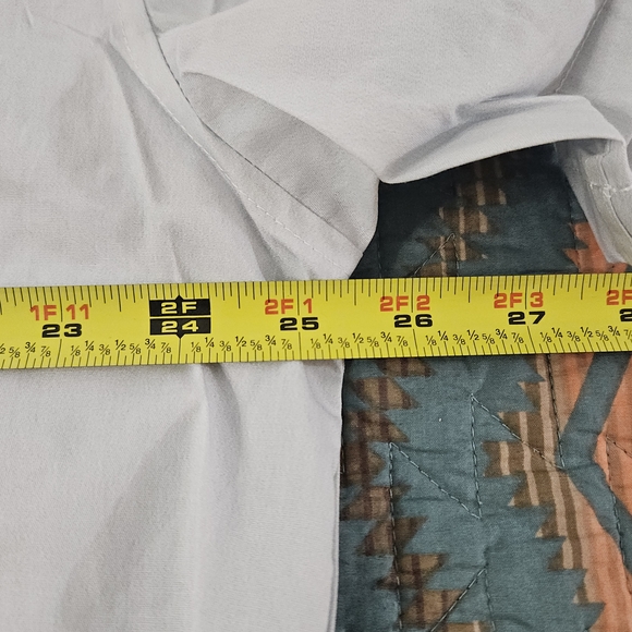 Men's Boozelele Floral Embroidered Casual Shirt - Light Blue and Black - Picture 4 of 5